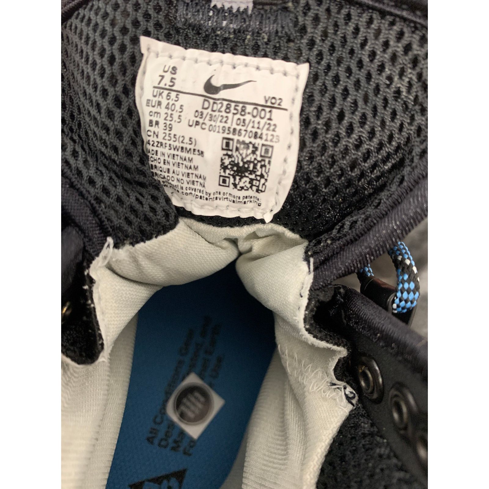 Nike Nike ACG Air Zoom Gaiadome Gore-Tex Black Size 7.5 NEW Size US 7.5 / EU 40-41 - 7 Thumbnail