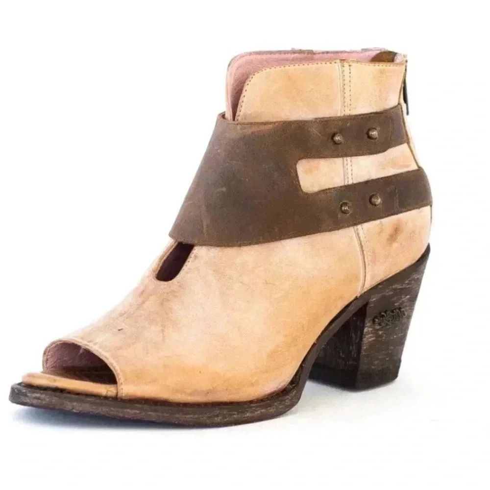 Other Miss Macie Distressed Leather Ankle Boots NWT Size US 9 / IT 39 - 1 Thumbnail