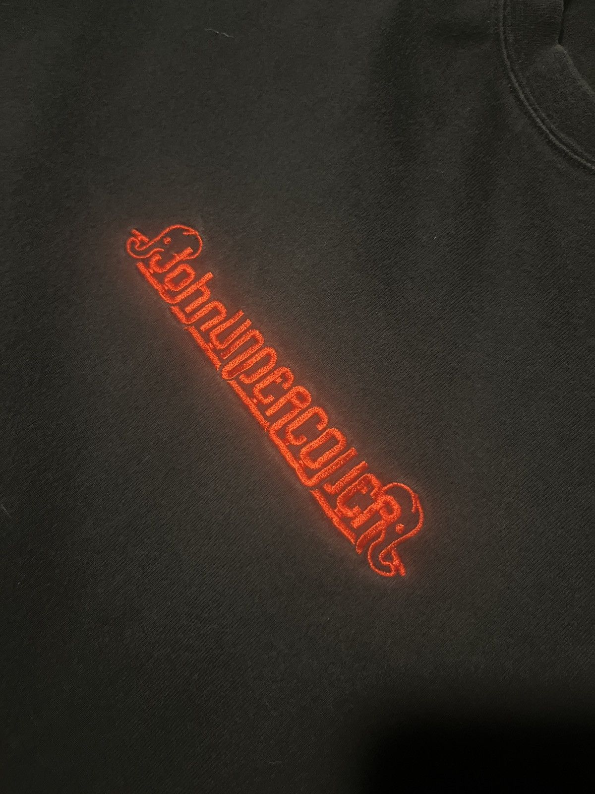 John Undercover John UNDERCOVER Elephant Logo Embroidered Tee Black & Red Size US S / EU 44-46 / 1 - 5 Thumbnail
