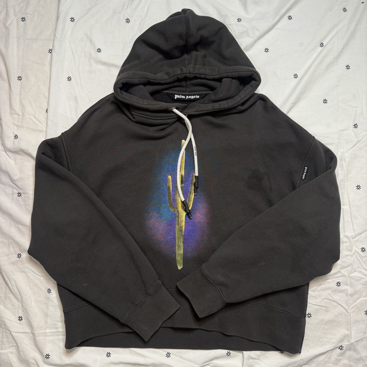 Palm Angels CACTUS HOODIE Size US S / EU 44-46 / 1 - 1 Thumbnail