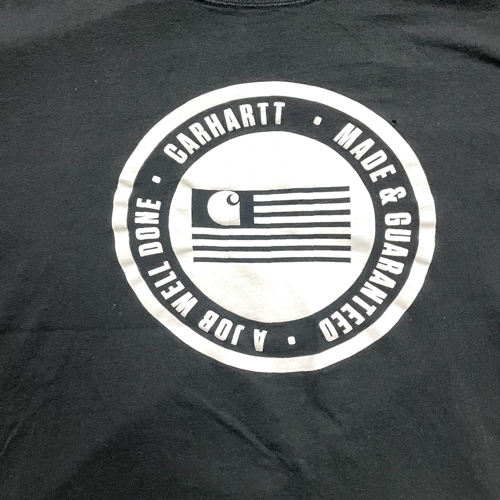 Carhartt VINTAGE? No. Carhartt Relaxed Fit Graphic T-Shirt Women XL Black Crew Neck Cotton Tee Size XL / US 12-14 / IT 48-50 - 3 Thumbnail