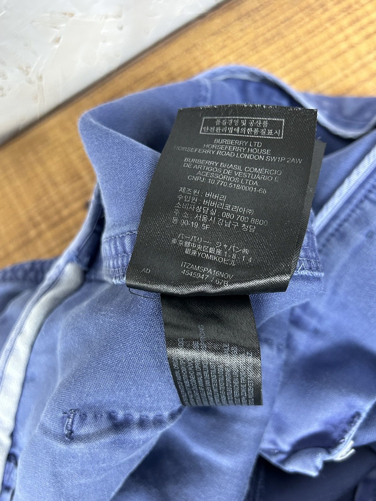 Burberry Burberry Black Label Blue Multipocket Avant Garde Pants Size 30" / US 8 / IT 44 - 14 Thumbnail