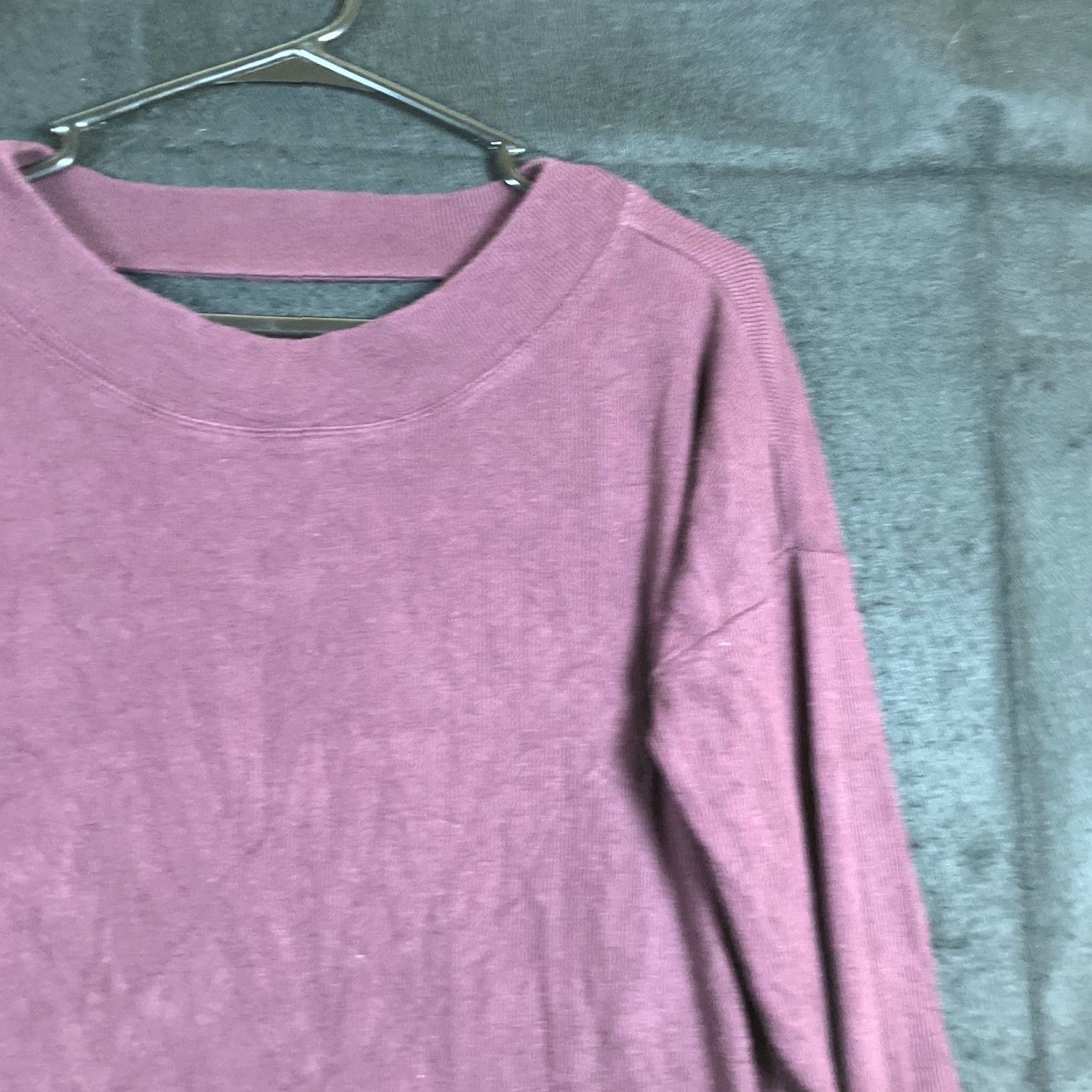 Athleta Athleta Womens Sweatshirt Plum Presence Soft Rib Pullover Stretch XS Size XS / US 0-2 / IT 36-38 - 5 Thumbnail