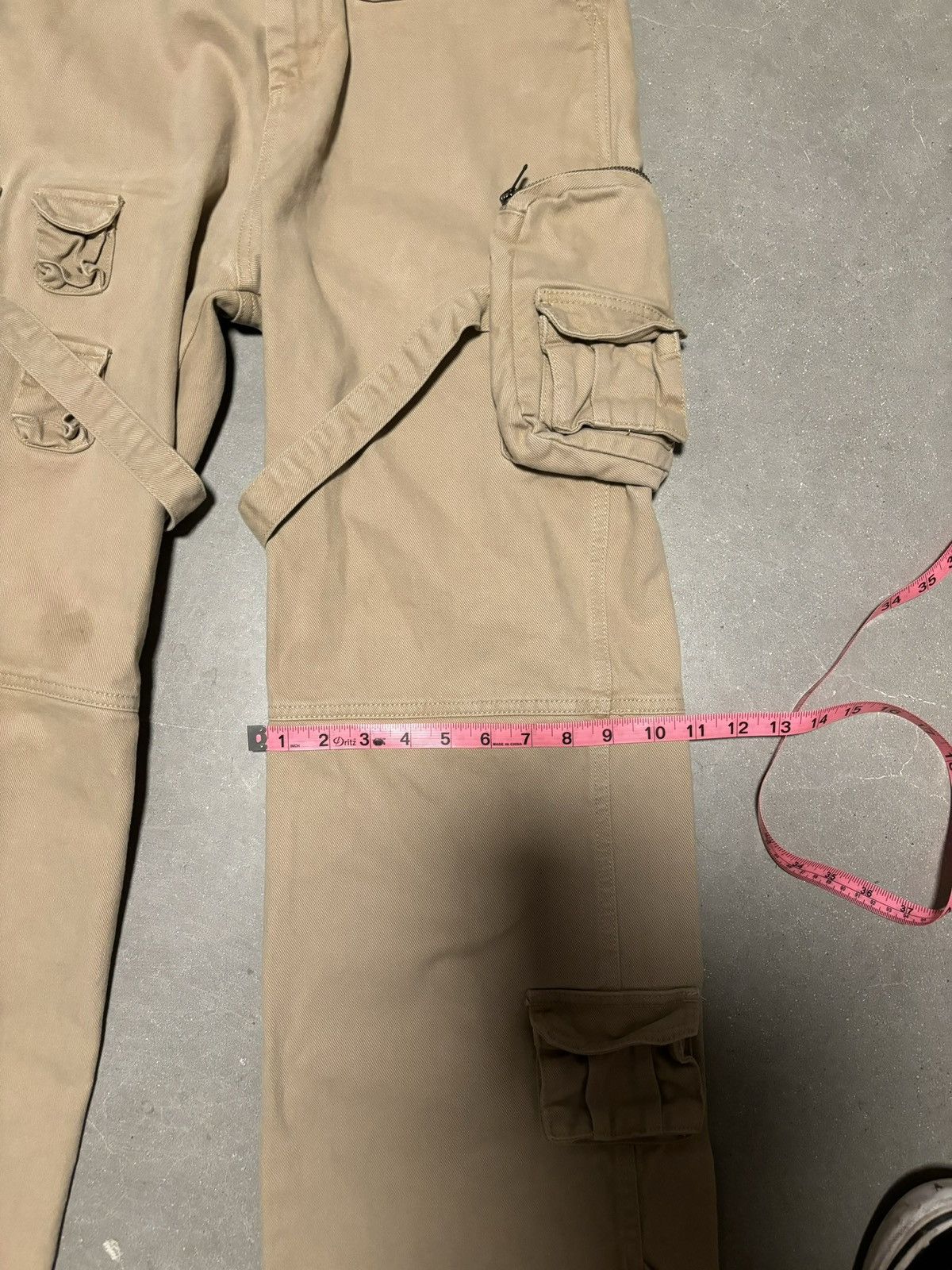 Trendt Vision Trendtvision Beige/Sand Colored Bondage Cargo Size US 32 / EU 48 - 3 Thumbnail