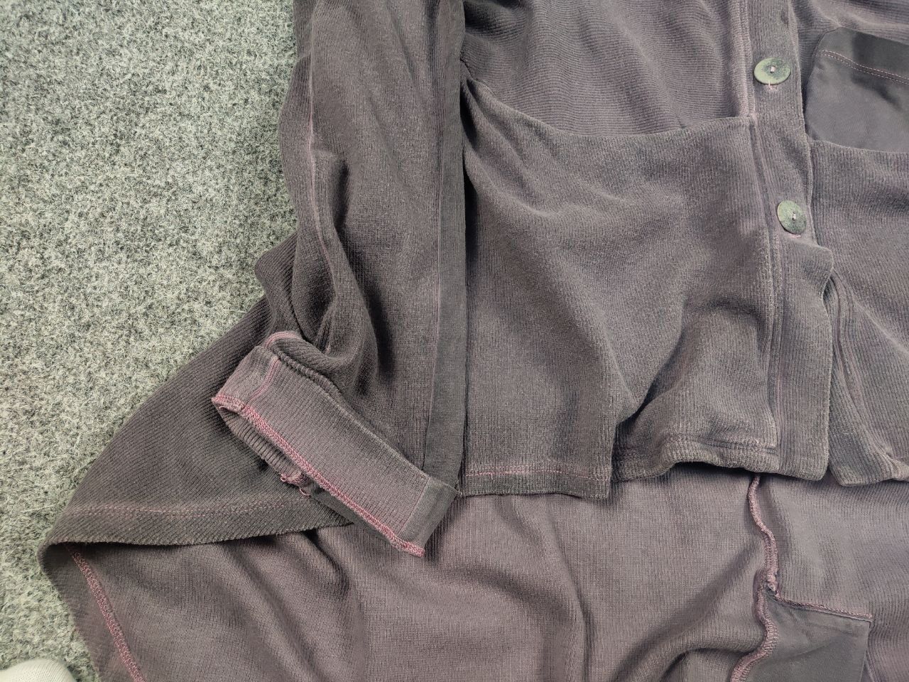Other Grizas garment dyed Knit Lagenlook Oversized Long Cardigan Size M / US 6-8 / IT 42-44 - 8 Thumbnail