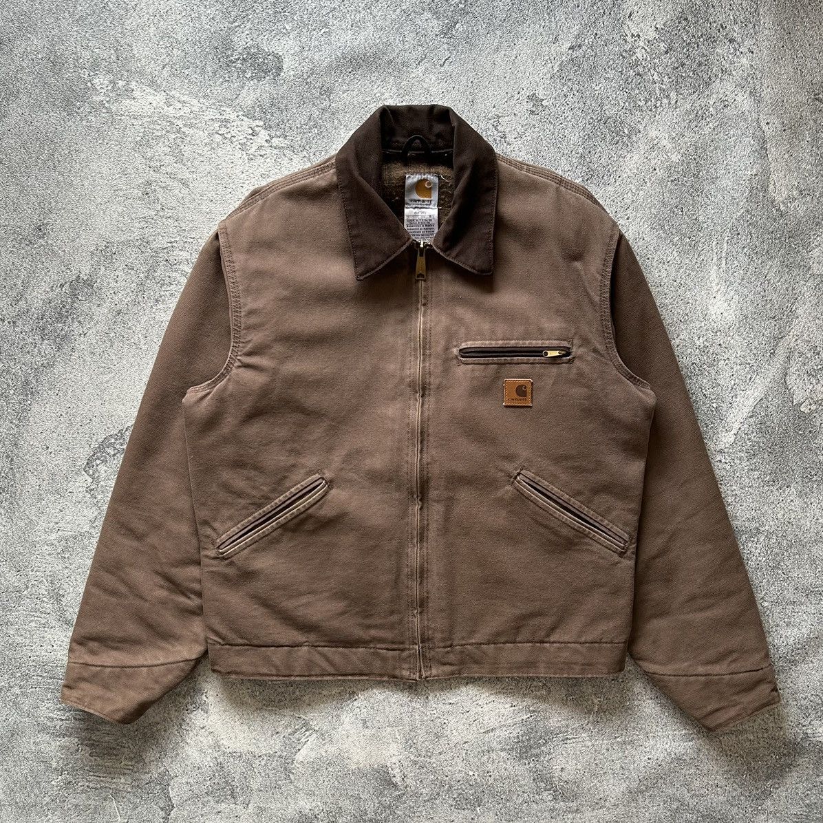 image of Carhartt Detroit Jacket in Wood, Men's (Size Medium)