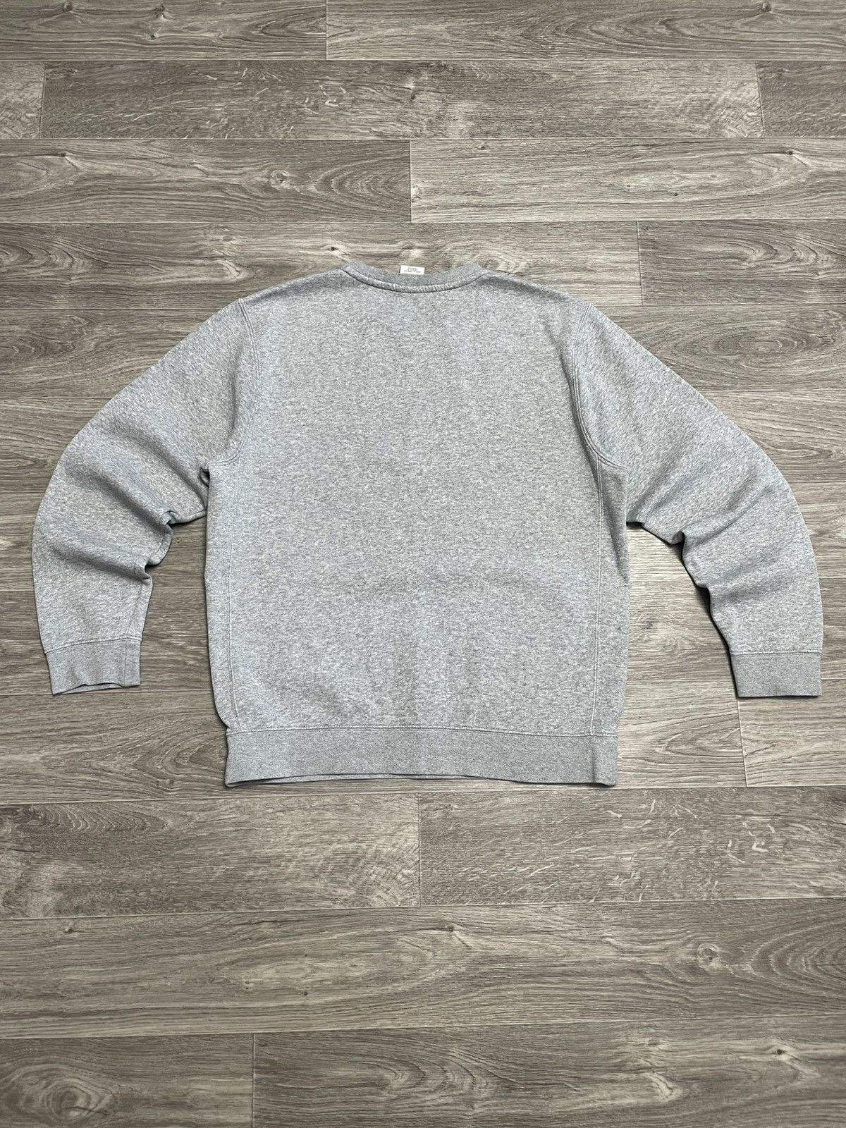 Nike Nike Gray Basic Sweatshirt Y2K Size US S / EU 44-46 / 1 - 13 Thumbnail