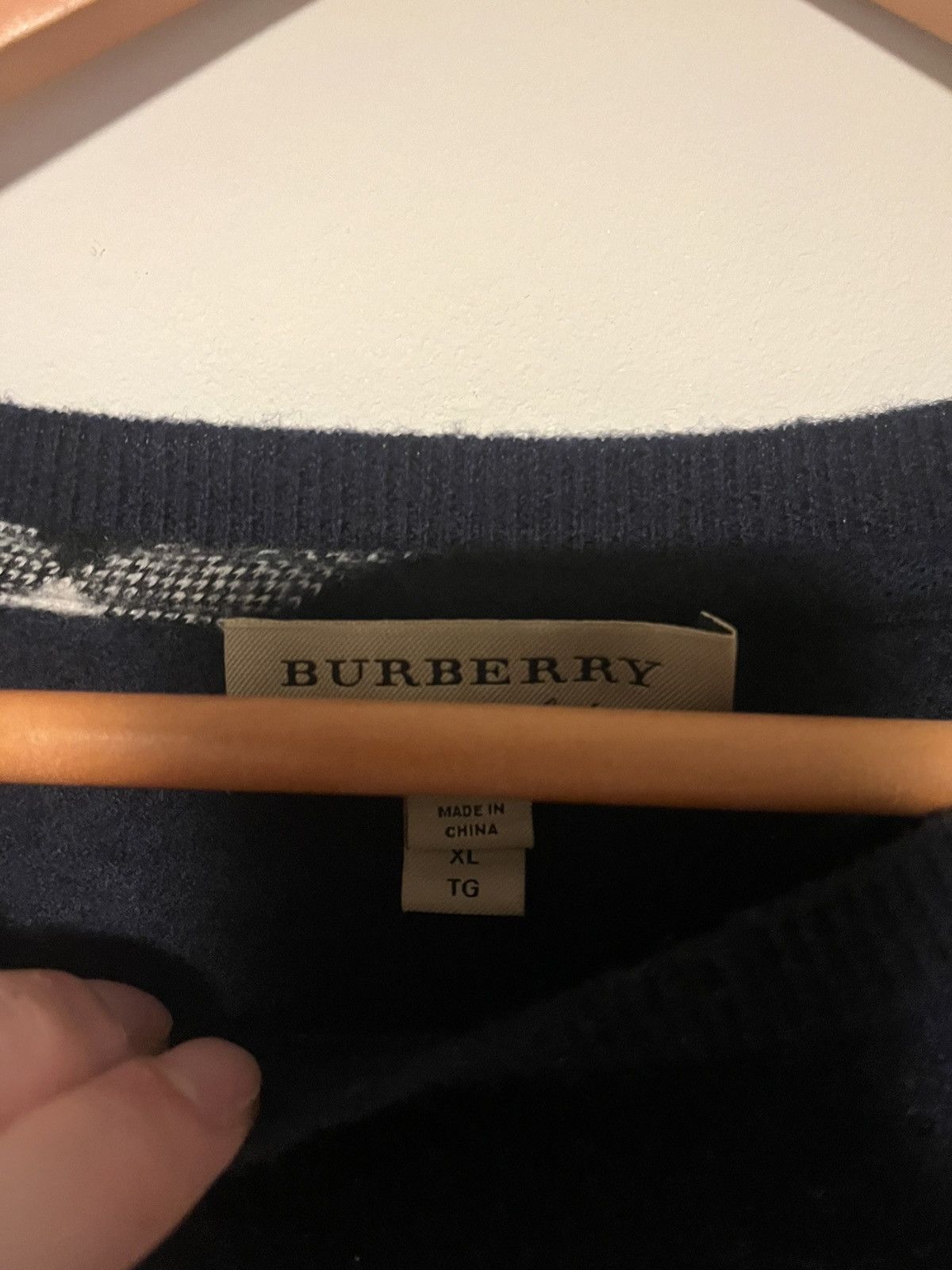 Burberry Burberry sweater vintage cashmere Size US XL / EU 56 / 4 - 3 Thumbnail