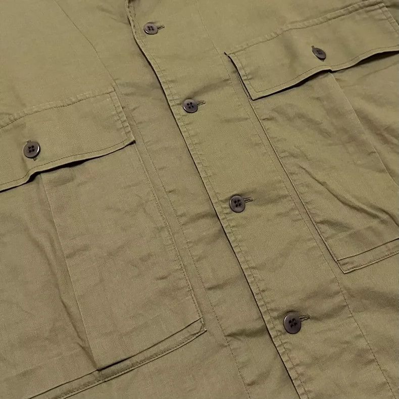 Visvim visvim 19SS Cornet Military Three-Quarter Sleeve Shirt 2505 Size US M / EU 48-50 / 2 - 3 Thumbnail