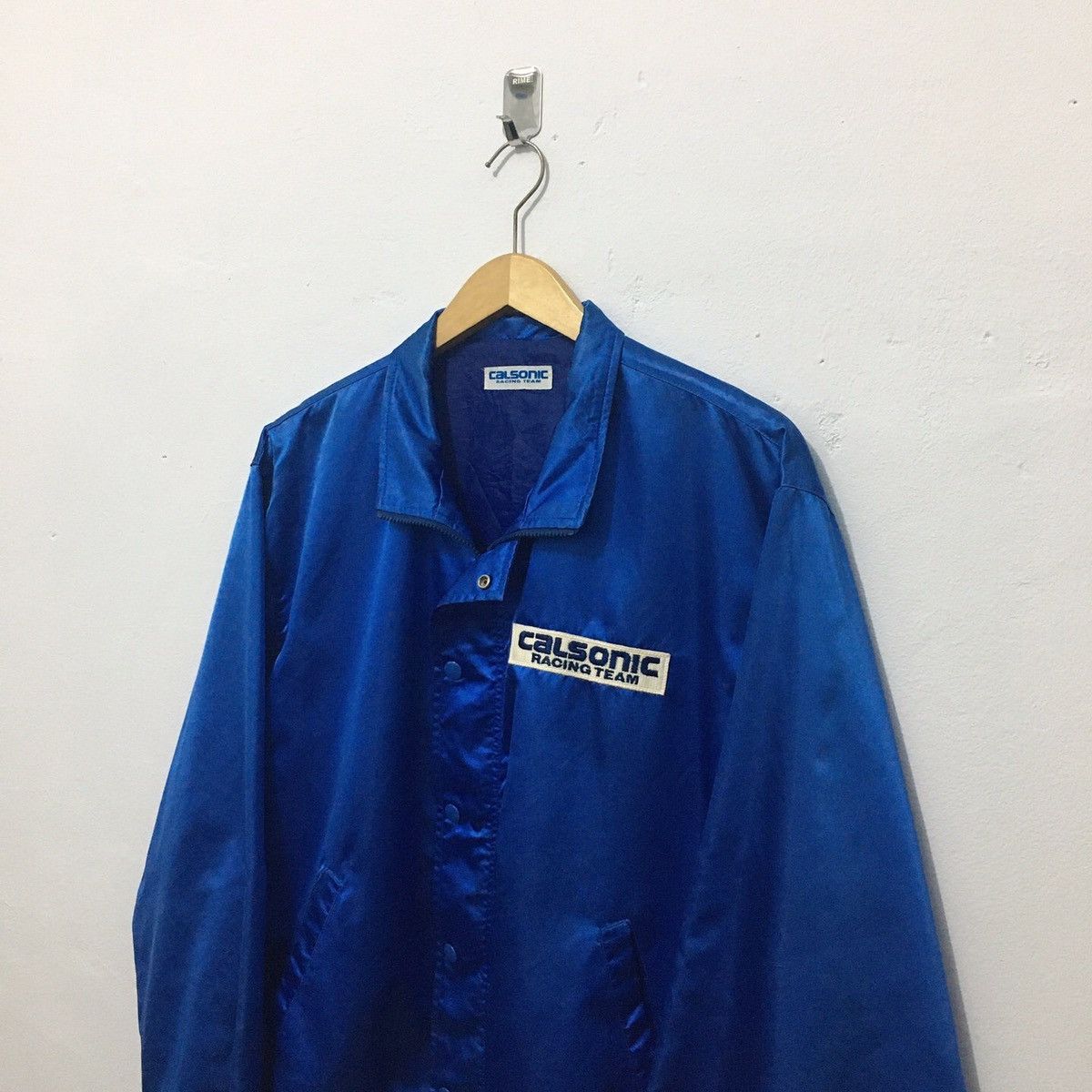 Gear for Sports × Vintage Vintage Nissan Calsonic Racing Team Jacket JDM Size US L / EU 52-54 / 3 - 9 Thumbnail