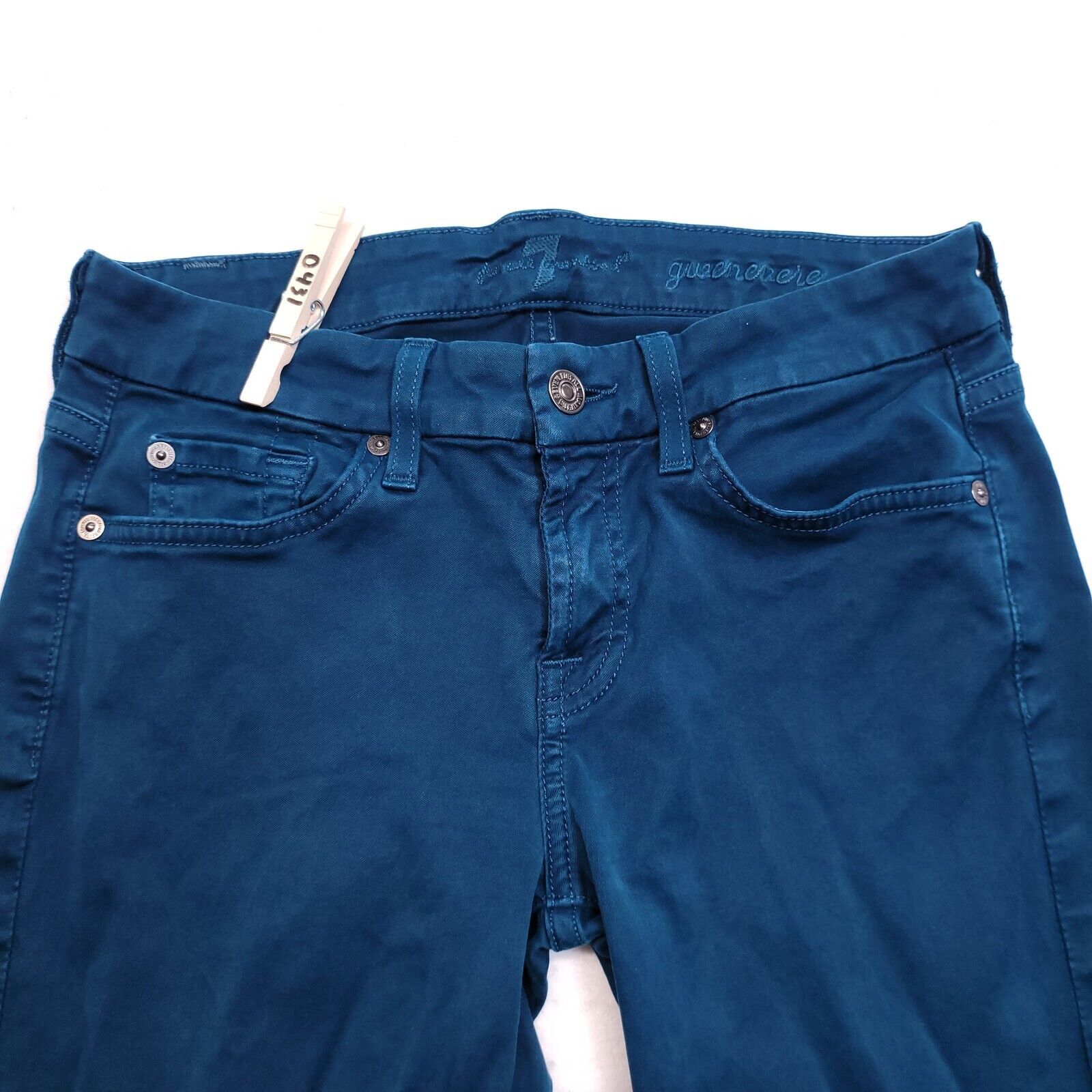 7 For All Mankind 7 For All Mankind Medium Wash Denim Jeans Women Size 25 Blue Size 28" / US 6 / IT 42 - 1 Thumbnail