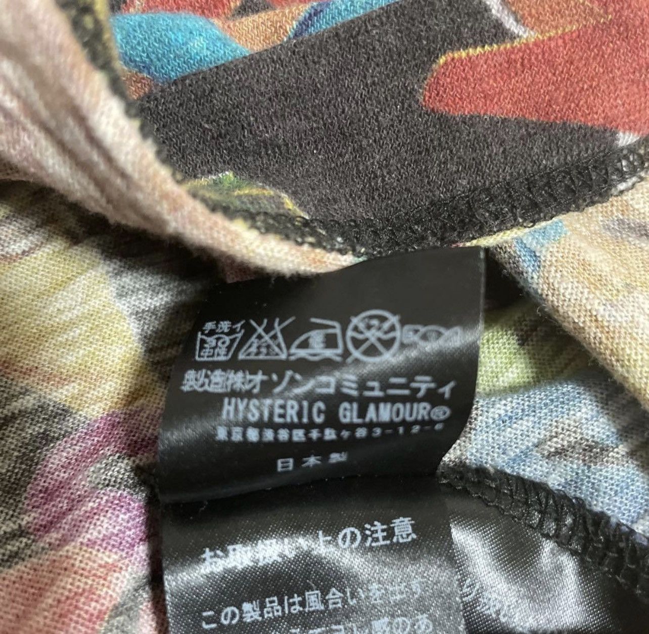 Hysteric Glamour Hysteric Glamour "Hys Girl" All-Over Print Photo Long Sleeve Size US L / EU 52-54 / 3 - 12 Thumbnail