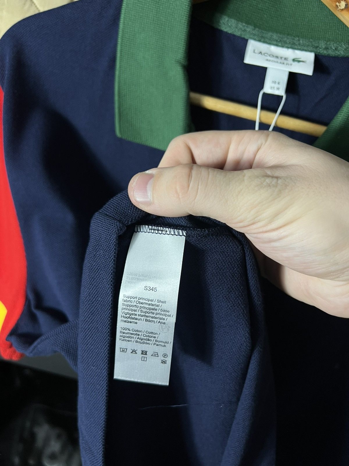 Lacoste Lacoste Multicolor Polo Shirt Regular Fit – Size M (FR 4) Size US M / EU 48-50 / 2 - 12 Thumbnail