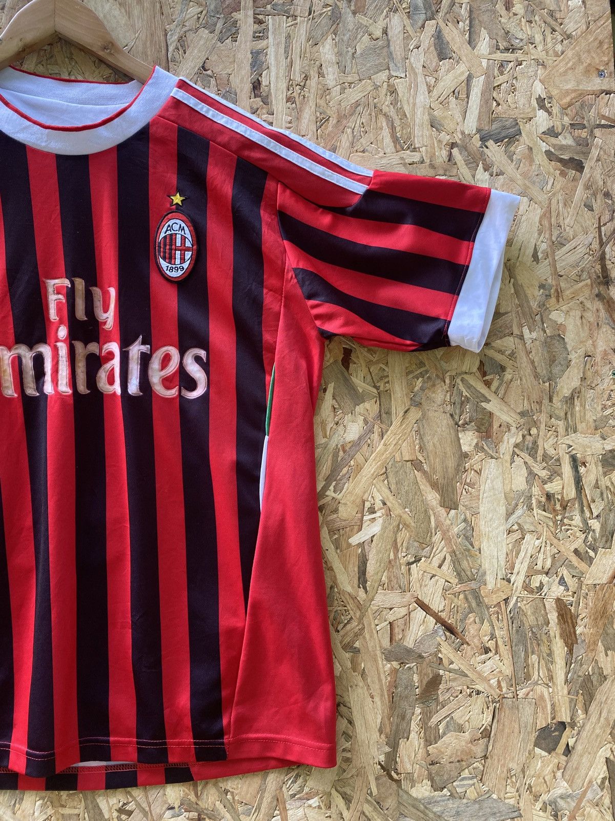 Adidas × Vintage Vintage a.c milan jersey Size US M / EU 48-50 / 2 - 2 Thumbnail
