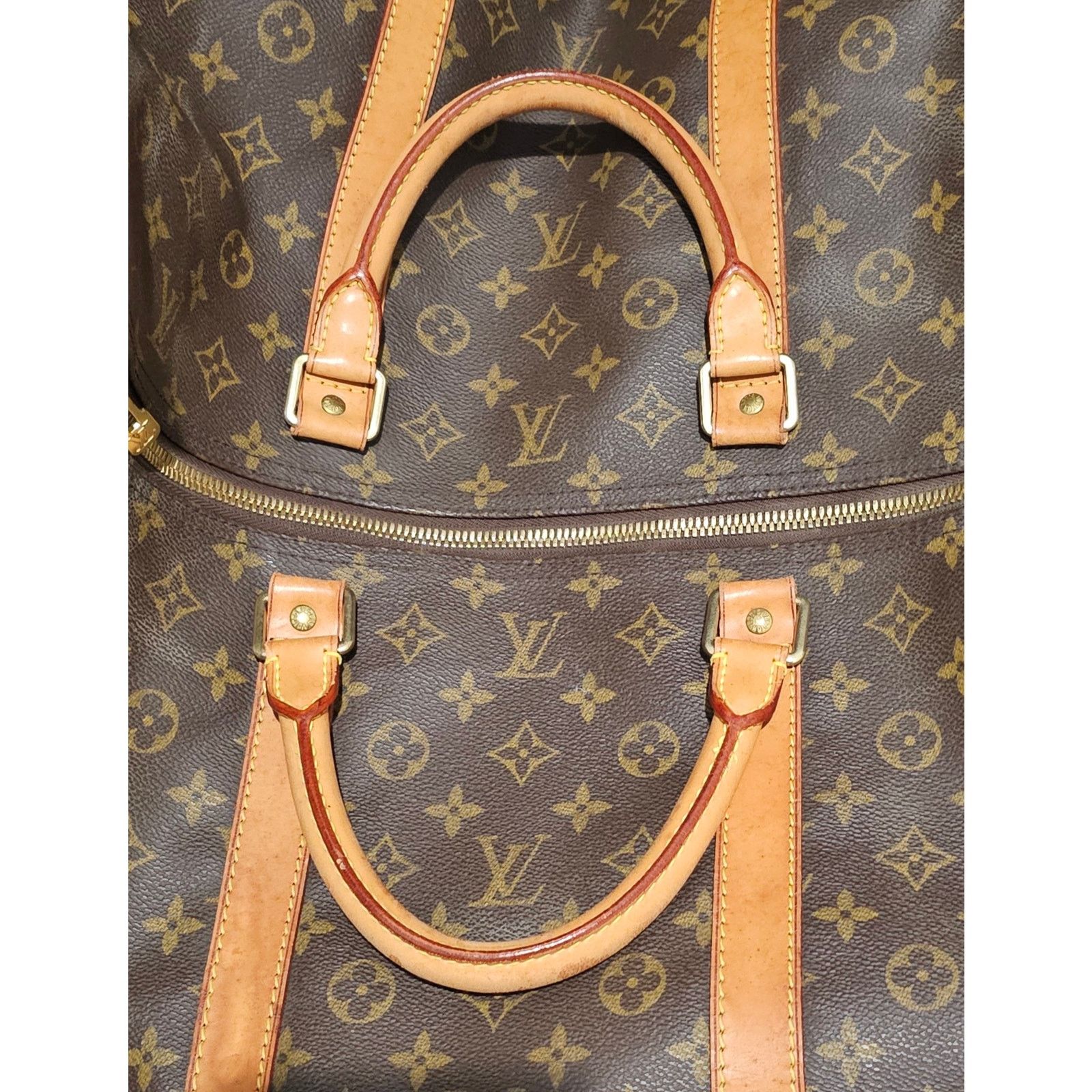 Louis Vuitton Louis Vuitton Vintage Keepall 55 Monogram Travel Bag Size ONE SIZE - 13 Thumbnail