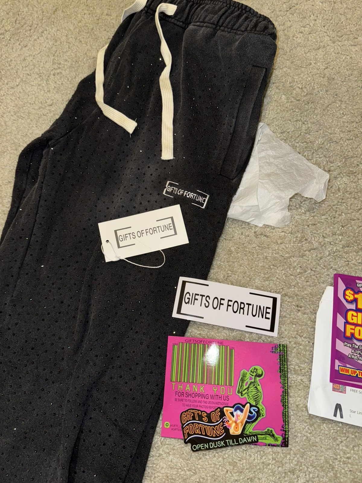 Other Star Link Sweatpants Size US 43 - 1 Thumbnail