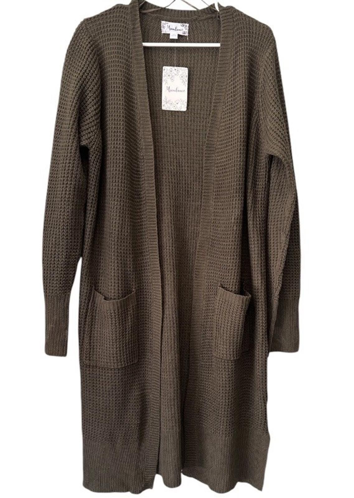 Designer Moondance XL Cardigan Artic Olive Size XL / US 12-14 / IT 48-50 - 1 Thumbnail