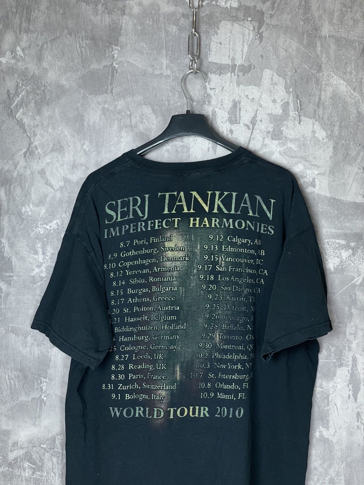 Band Tees × Vintage System of a Down SOAD Serj Tankian Band Logo Tee Shirt Size US L / EU 52-54 / 3 - 12 Thumbnail