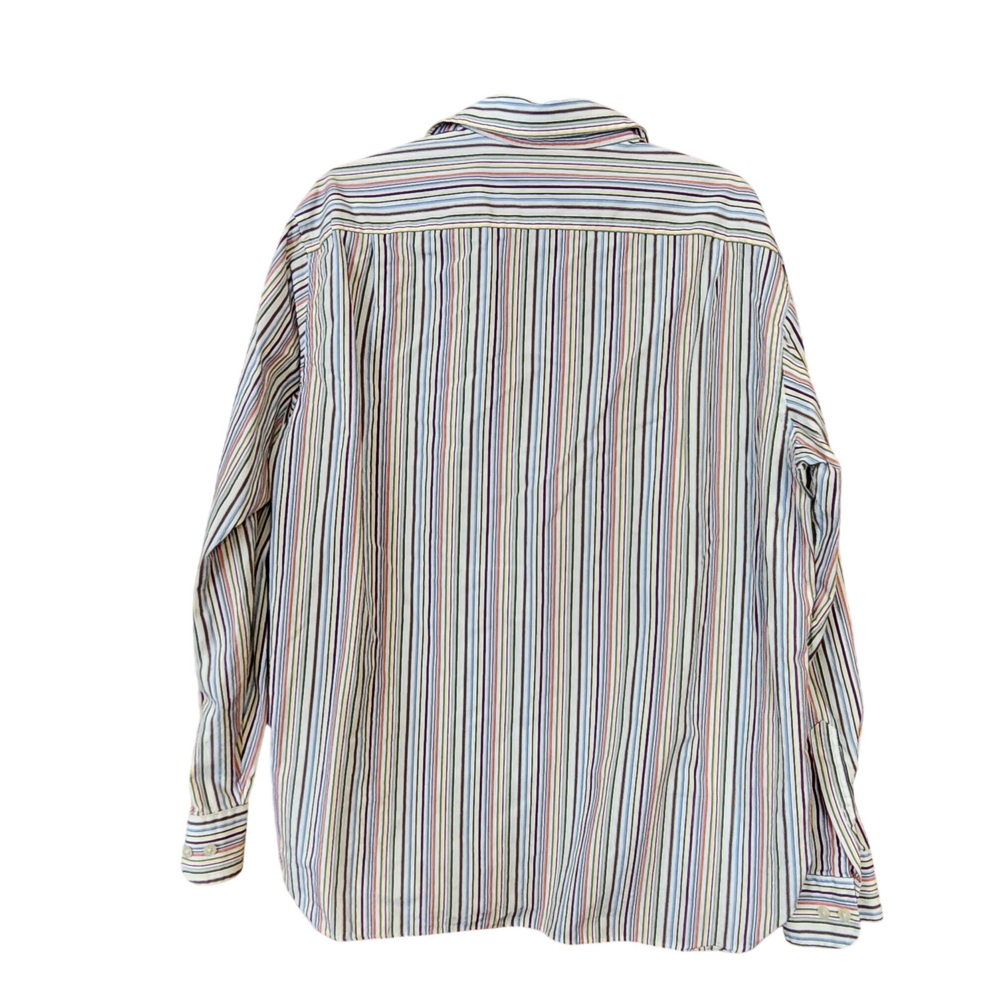 J.Crew J.Crew men's multicolored striped button-down long sleeve s Size US L / EU 52-54 / 3 - 2 Thumbnail