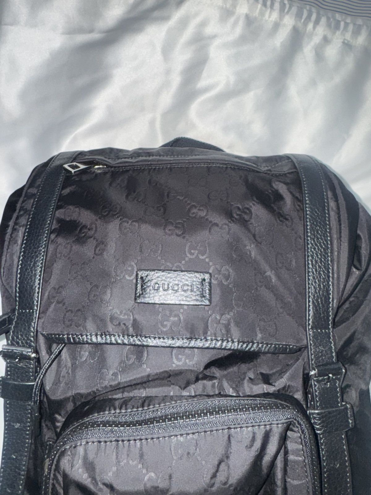 Gucci GUCCI GG NYLON MONOGRAM MEDIUM LIGHT BUCKLE BACKPACK Size ONE SIZE - 4 Thumbnail