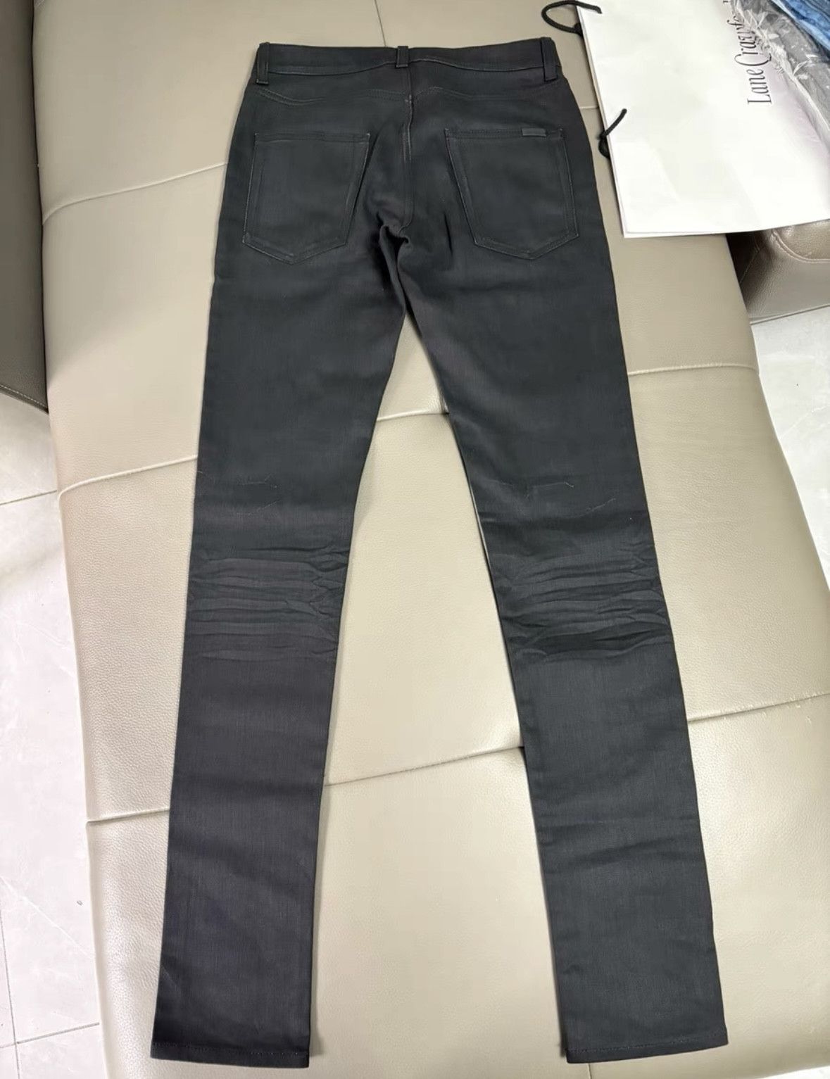Saint Laurent Paris Saint Laurent black classic denim jeans Size US 28 / EU 44 - 2 Thumbnail