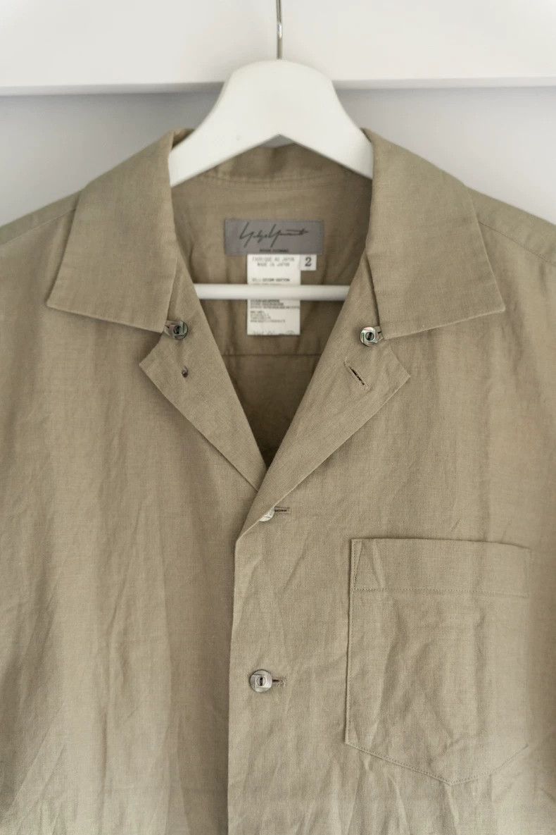Yohji Yamamoto Yohji Yamamoto Yohji Yamamoto Short Sleeve Shirt Size 2 Size US S / EU 44-46 / 1 - 3 Thumbnail