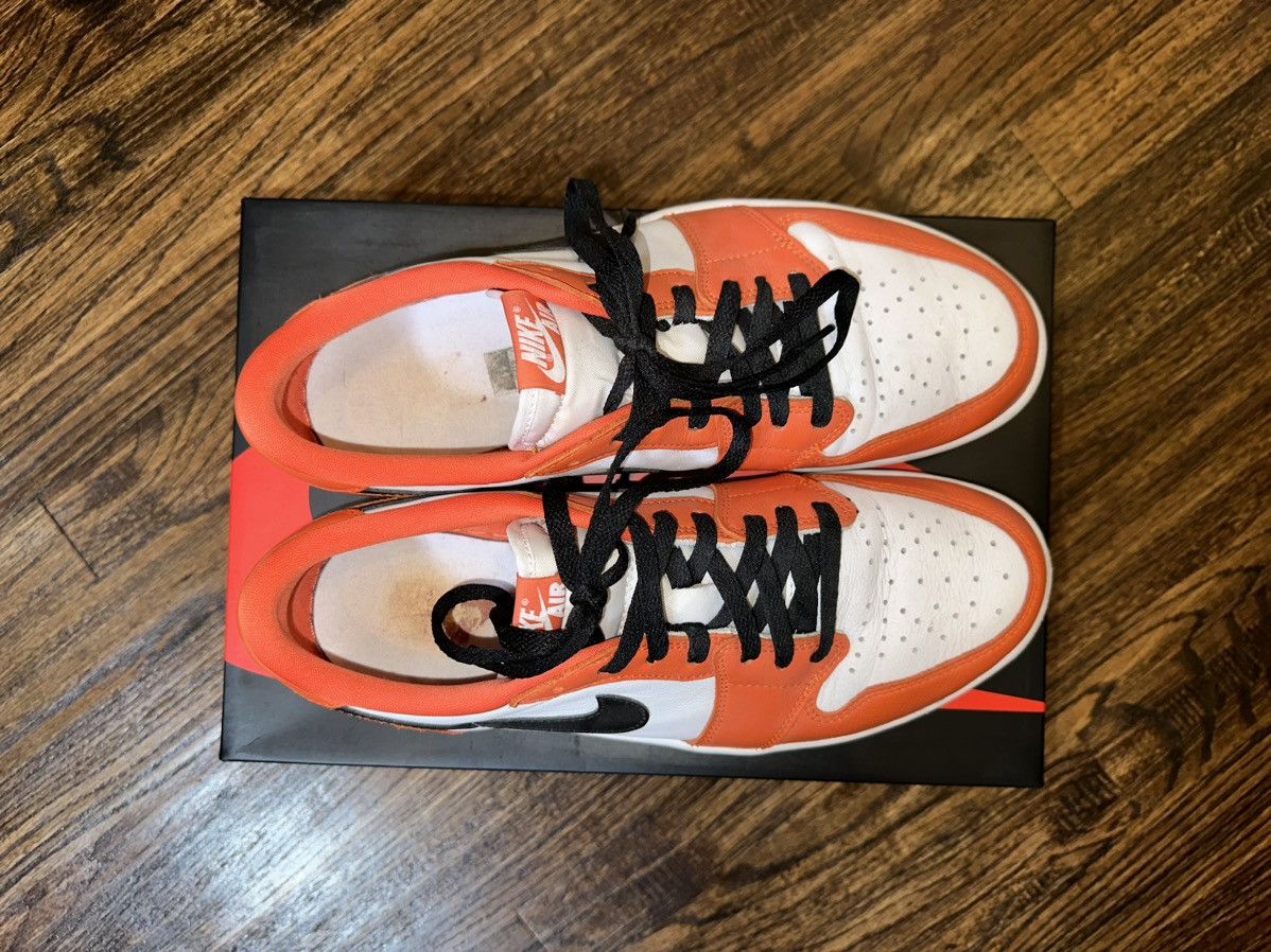Jordan Brand × Nike Air Jordan 1 Retro Low OG Starfish Size 11 CZ0790 801 Size US 11 / EU 44 - 2 Thumbnail