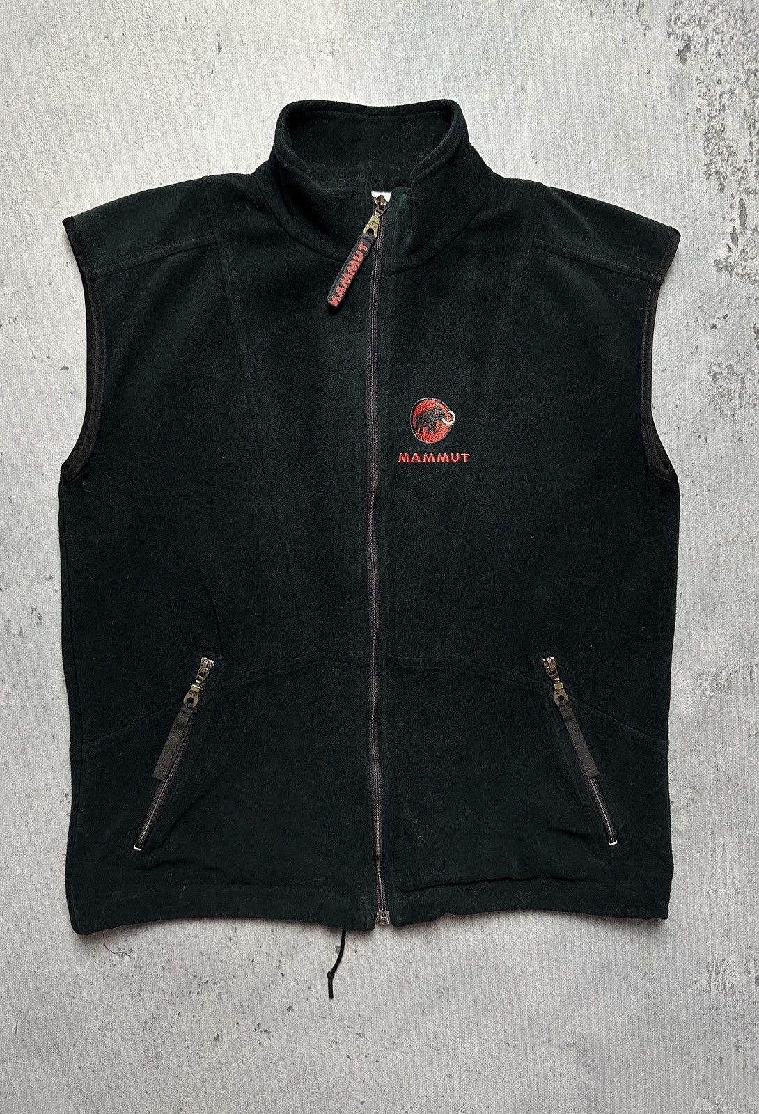 Mammut Vintage Mammut Vest Fleece Tank Sleeves Windstopper Opti 90s Size US S / EU 44-46 / 1 - 1 Thumbnail