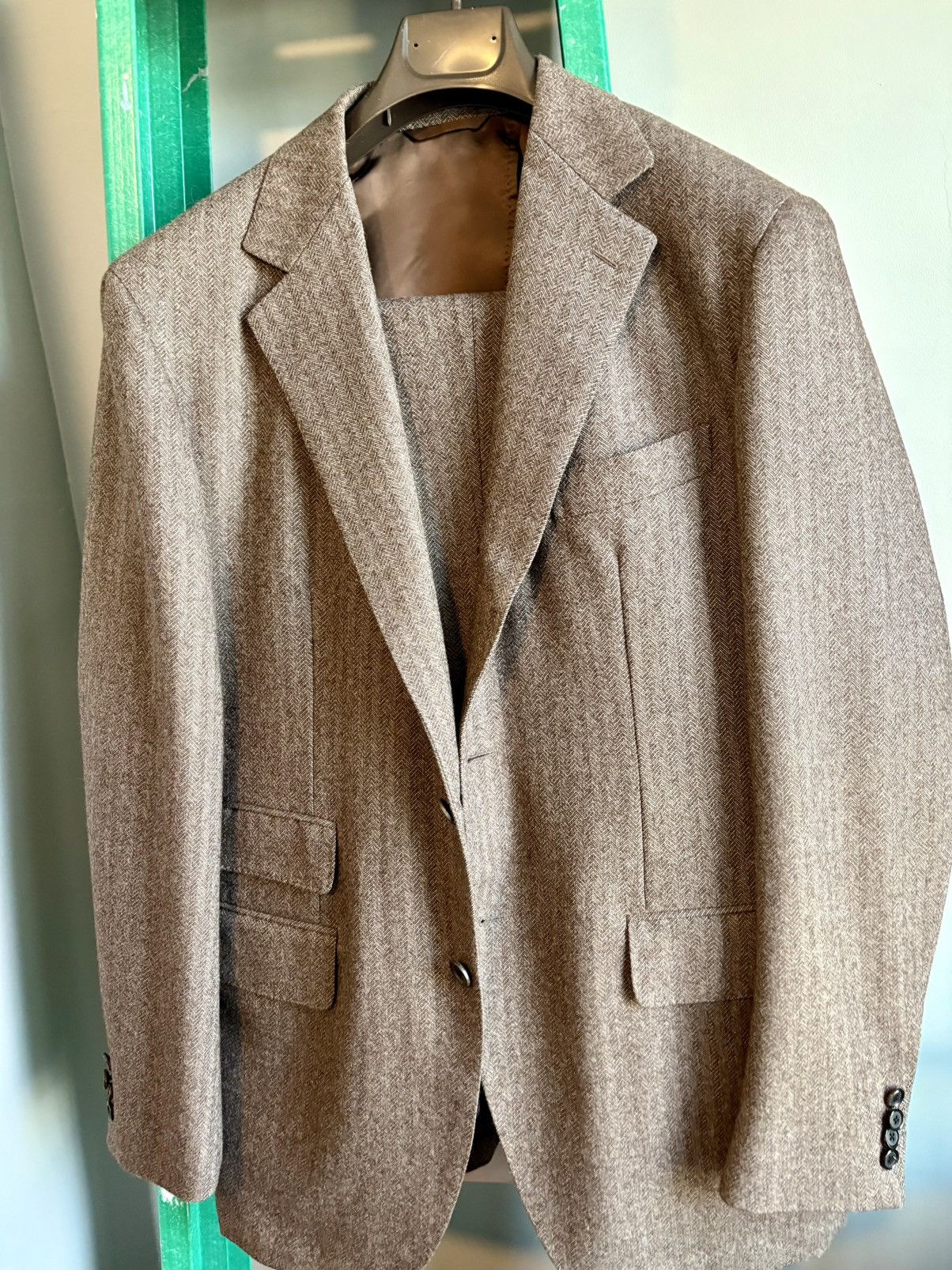 Camoshita Brown Camoshita suit 50r Size 40R - 2 Thumbnail