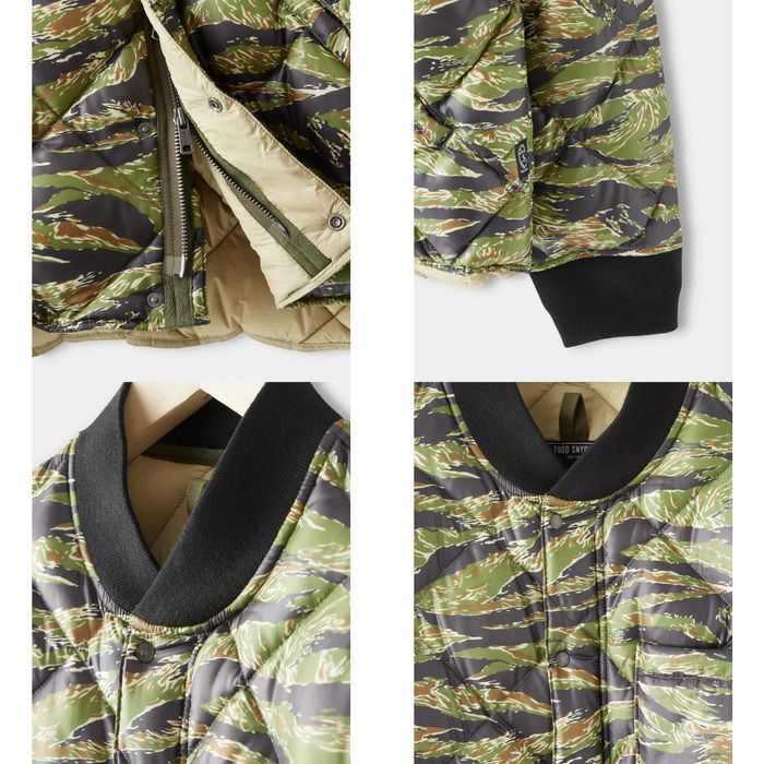 Todd snyder camo on sale bomber