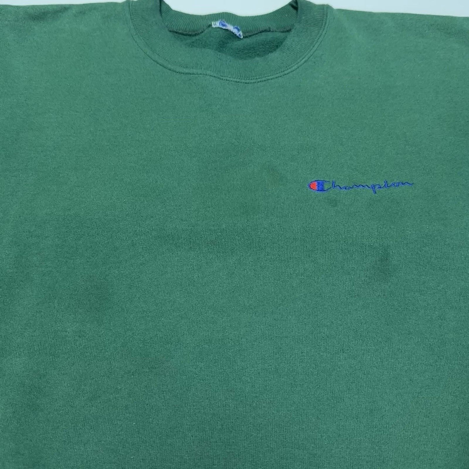 Champion VIntage 90s Champion Sweatshirt Mens Large Green Size US L / EU 52-54 / 3 - 5 Thumbnail