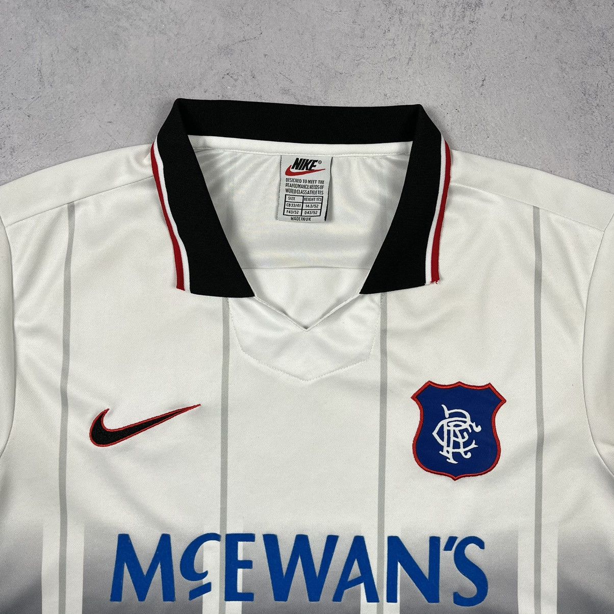 Nike Vintage Nike Glasgow Rangers bootleg soccer jersey tee 97/98 Size US M / EU 48-50 / 2 - 5 Thumbnail