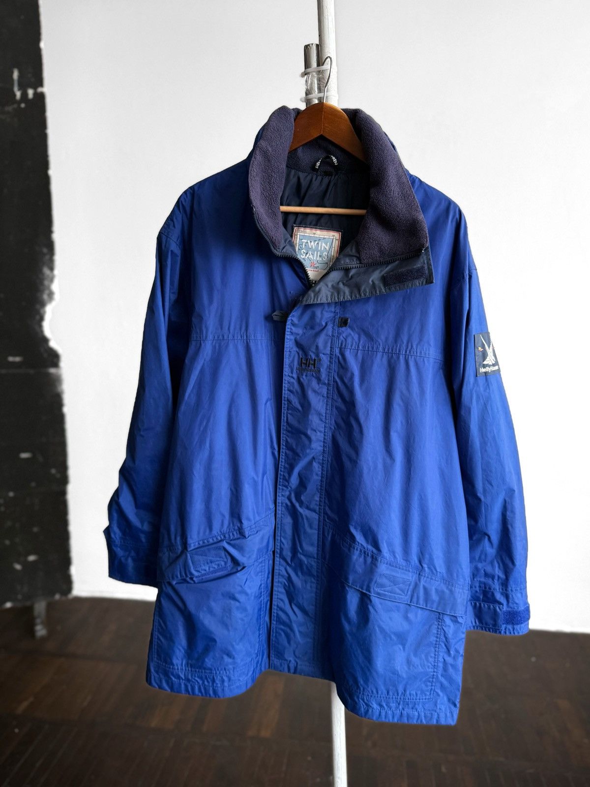 Helly Hansen Helly Hansen Vintage Hooded Jacket Blue Unisex Outdoor Size US XL / EU 56 / 4 - 1 Thumbnail