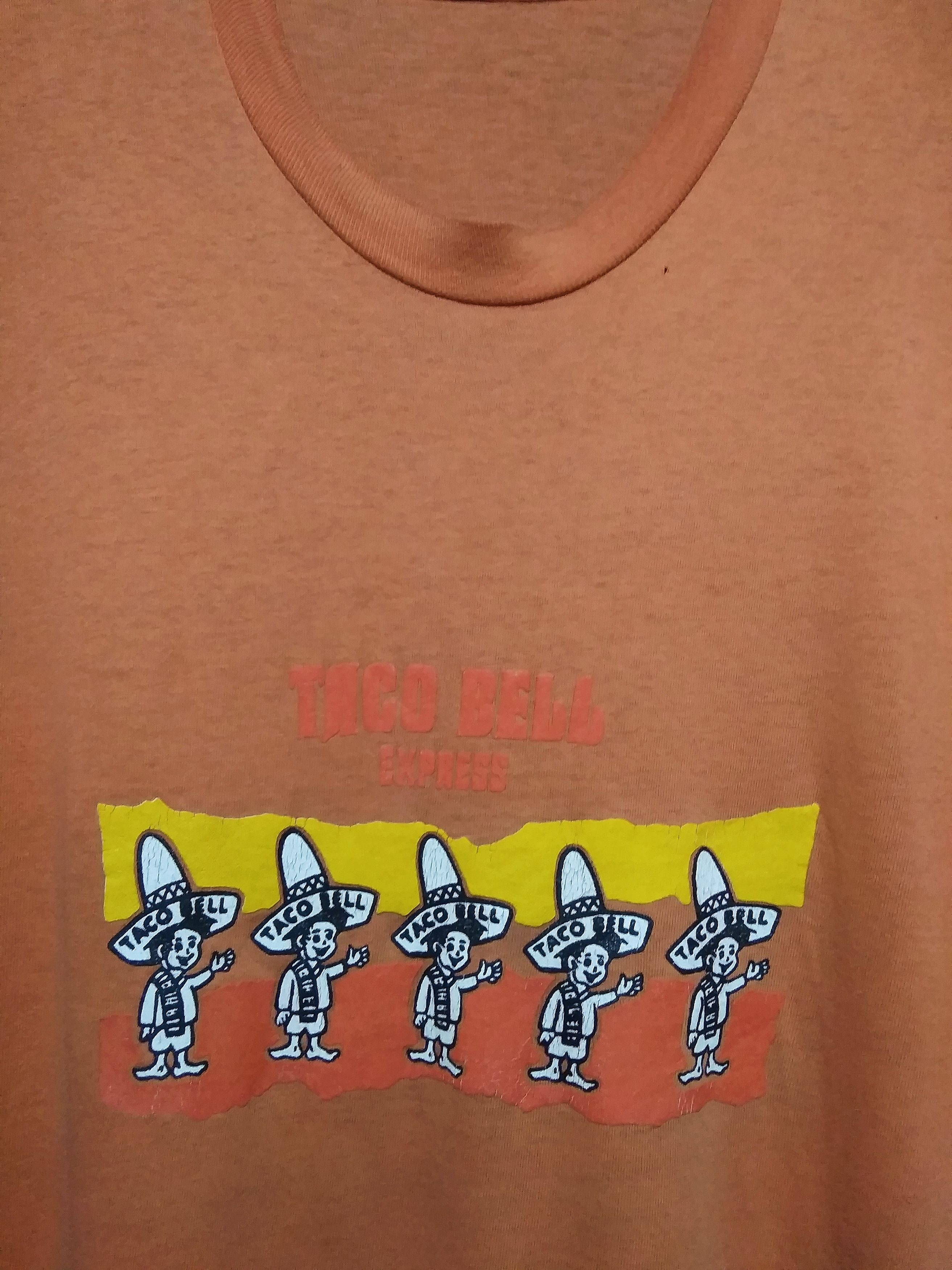 Vintage 80s Taco Bell Express Decades Taco Boy 5 Archival Clothing Size US L / EU 52-54 / 3 - 2 Thumbnail