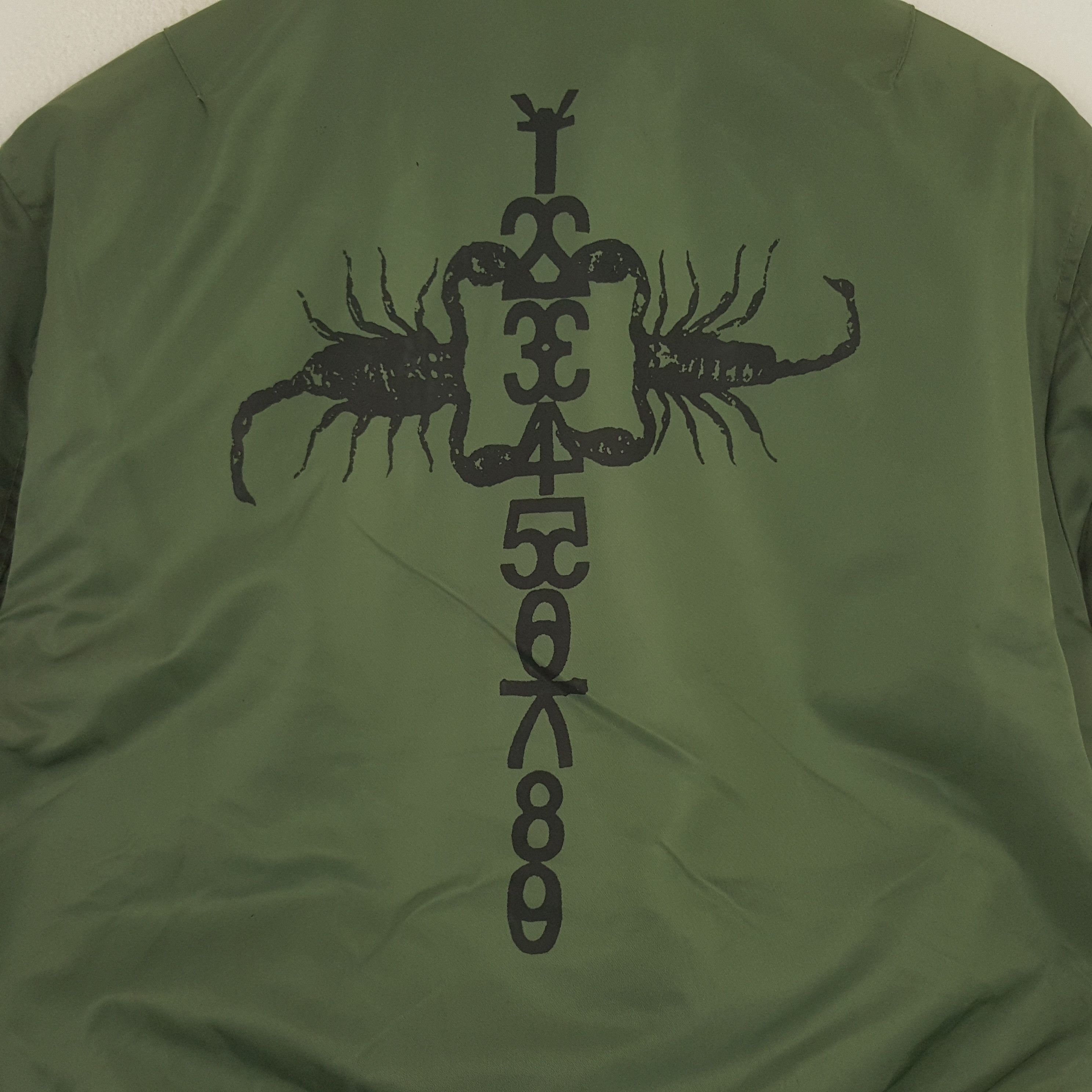 If Six Was Nine × Vintage Vintage Us Air Force Utility Style Bombers Jacket Size US L / EU 52-54 / 3 - 3 Thumbnail