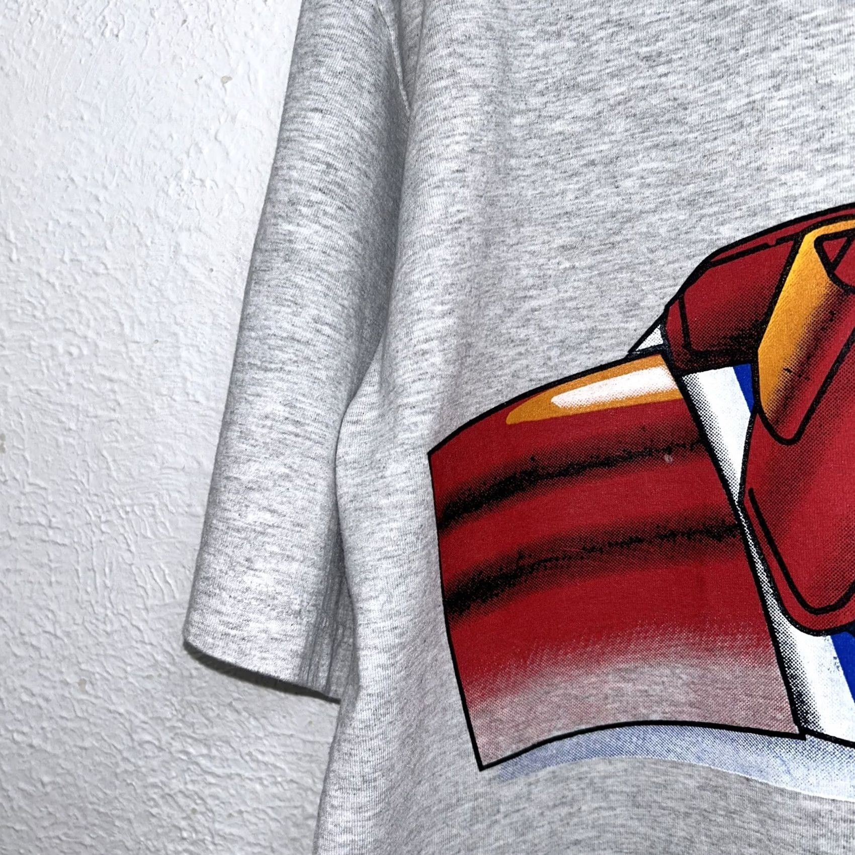 Vintage VINTAGE Voltes V Tee Gray T-Shirt Short Sleeve Size Large Mens Voltes V Graphic Print Tee Anime Hype Vintage Fashion Streetwear 90s Mech Shirt Size US L / EU 52-54 / 3 - 4 Thumbnail