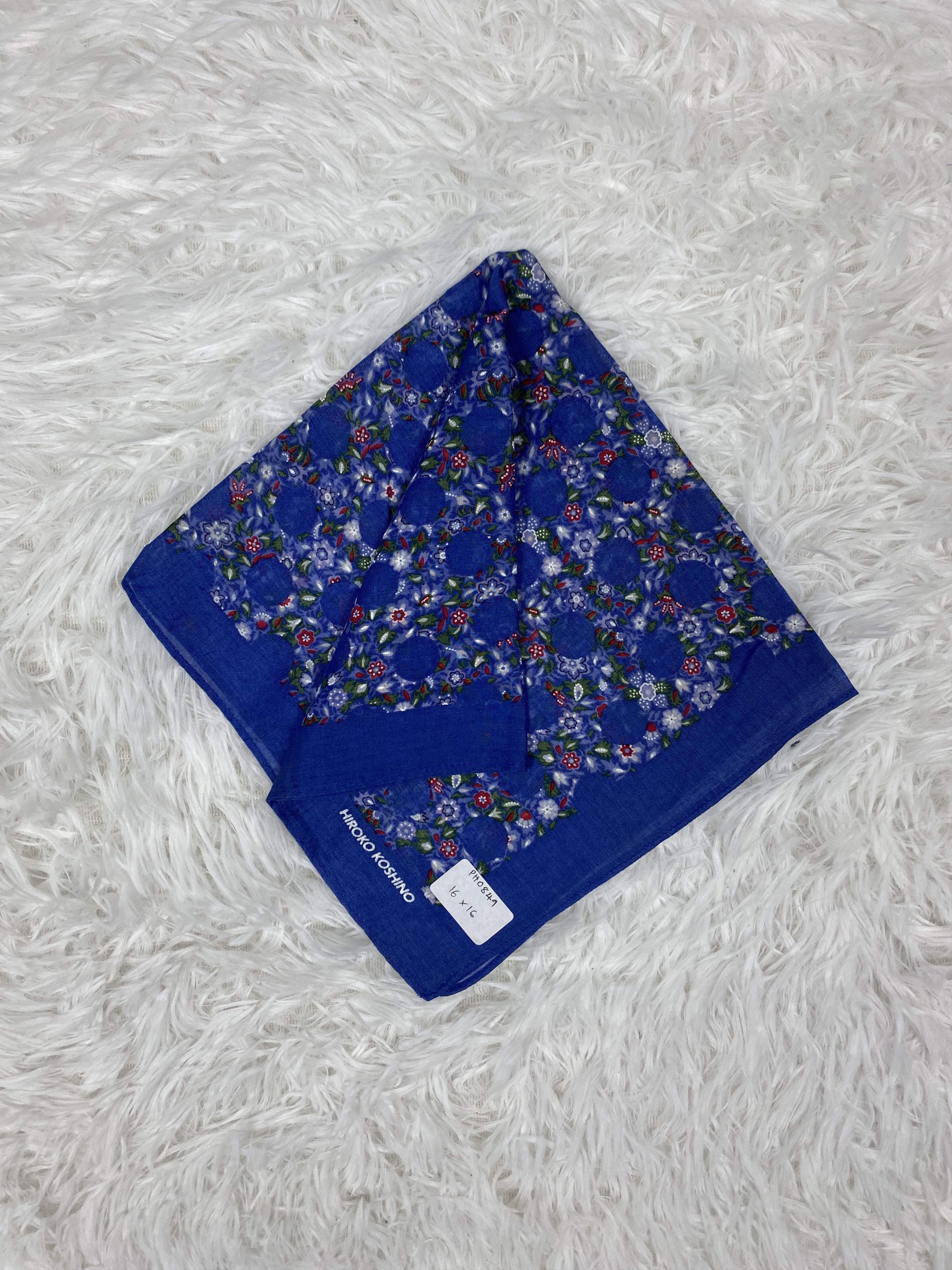 Hiroko Koshino Homme × Vintage Vintage Hiroko Koshino Handkerchief Neckerchief PH0849 Size ONE SIZE - 1 Thumbnail