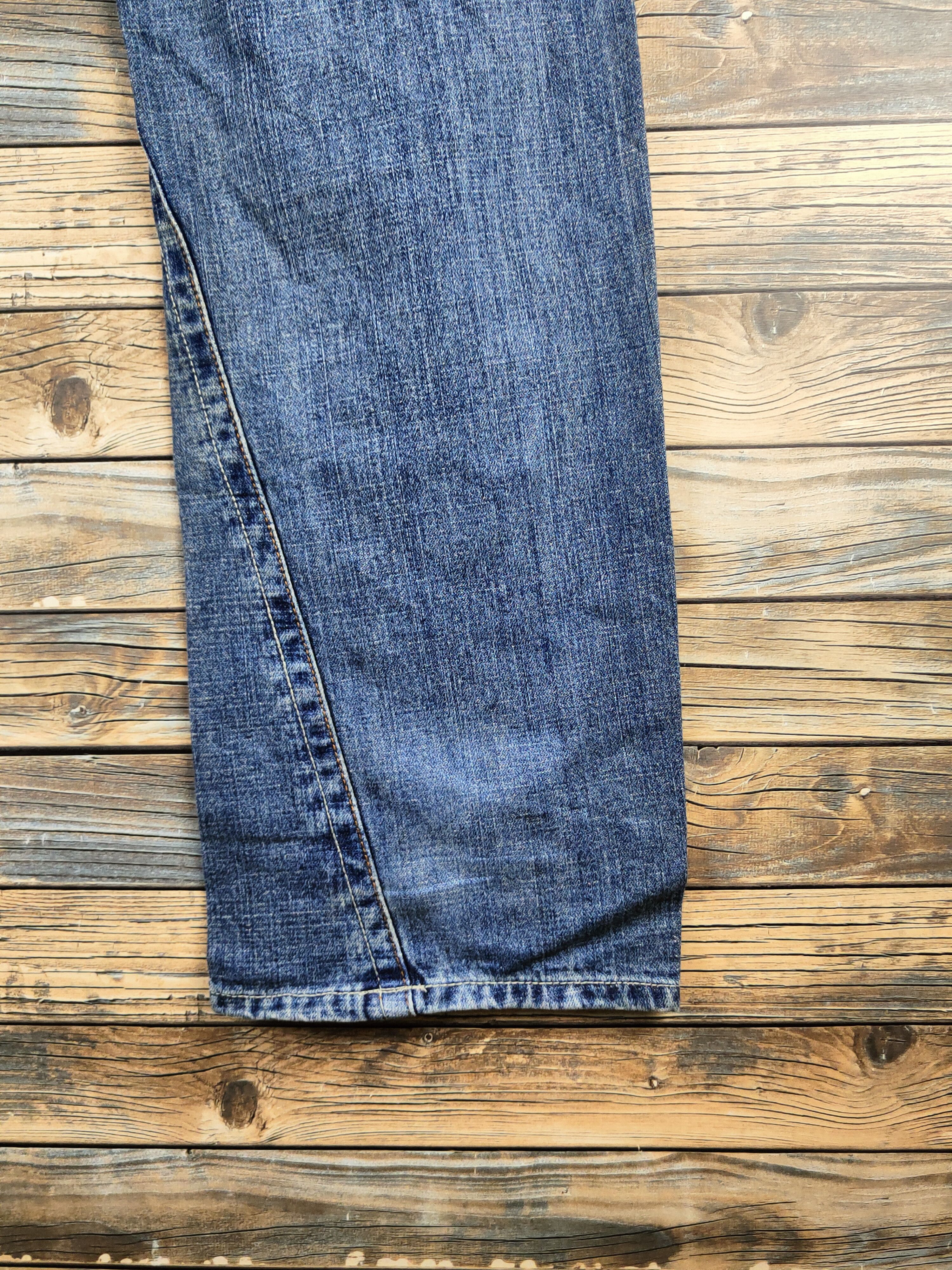 True Religion DL True Religion Blue Distressed Ripped Jeans #46-888 Size US 34 / EU 50 - 12 Thumbnail