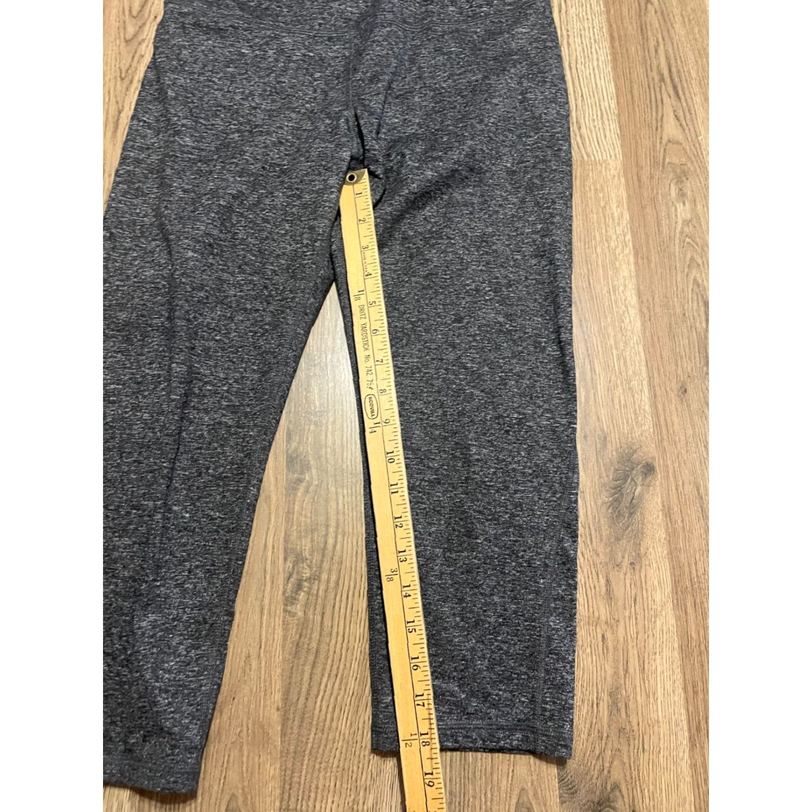 Old Navy Old Navy ACTIVE Pants Women’s Large Gray Pull On Leggings COZECORE Size 36" / US 14 / IT 50 - 6 Thumbnail