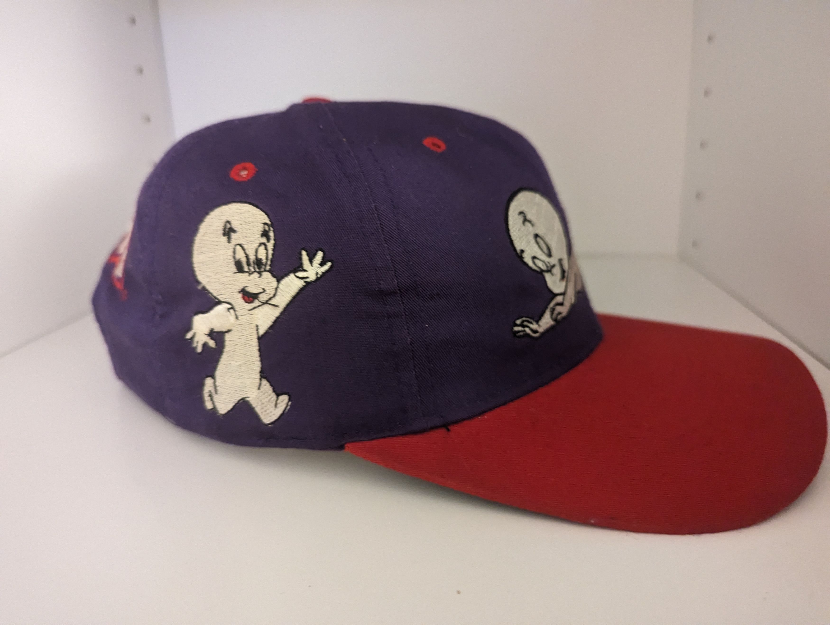 American Needle × Vintage 1995 Vintage American Needle Casper Blockhead Snapback Hat Size ONE SIZE - 2 Thumbnail