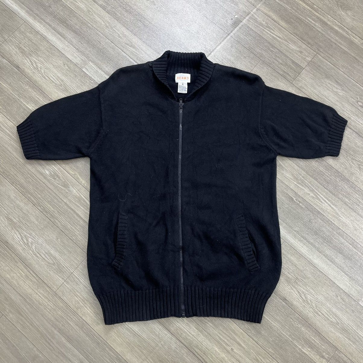 Beams Plus Beams Japan Style Shawl Collar Wool Knit Mohair Short Sleeve Size US M / EU 48-50 / 2 - 1 Thumbnail