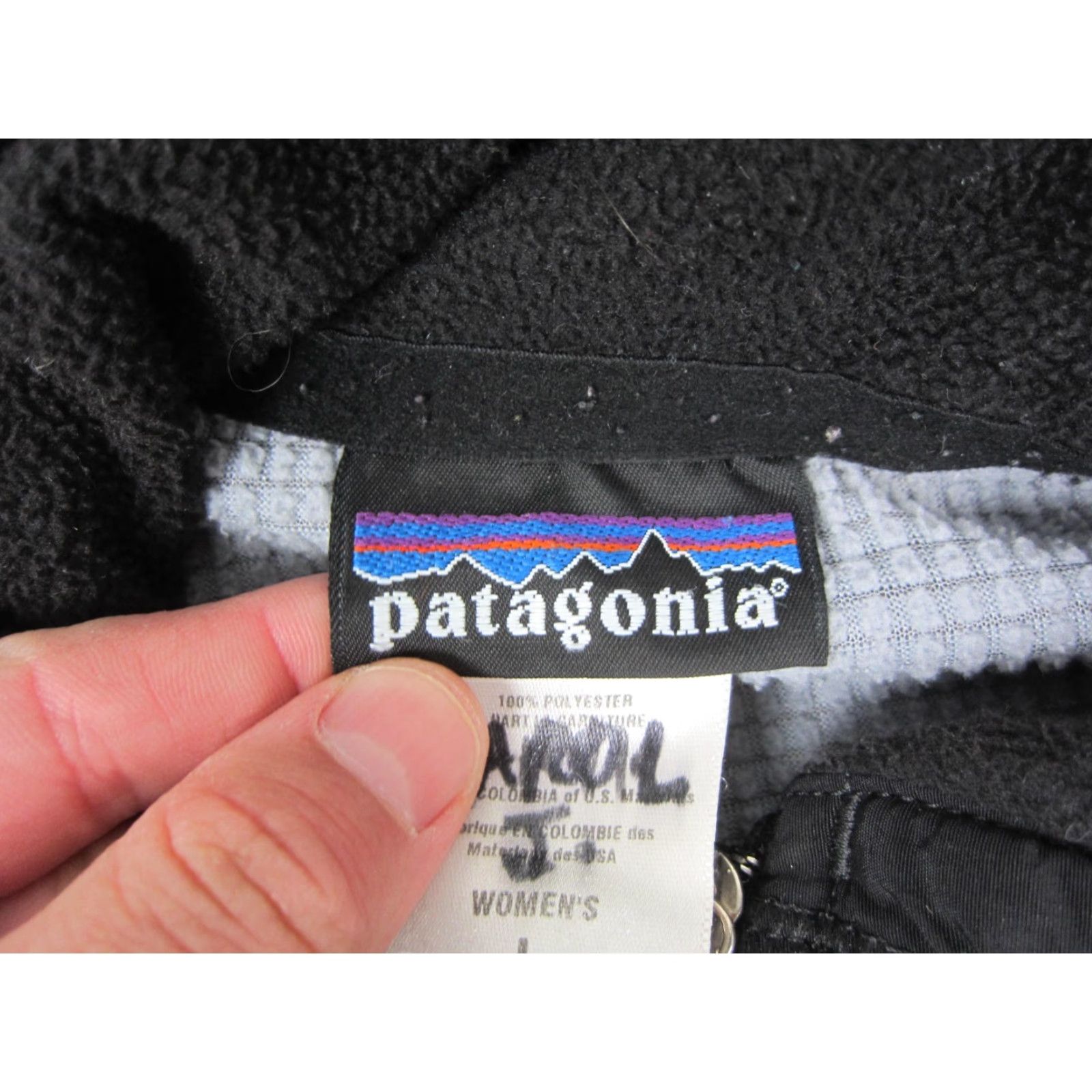 Patagonia Patagonia Jacket Womens L Black Lightweight Full Zip Fleece Mid-Length Regular Fit Size L / US 10 / IT 46 - 5 Thumbnail