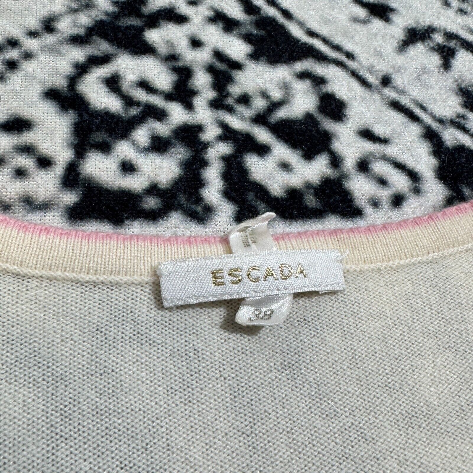 Vintage Vintage 90s Escada Unisex Cashmere Wool Sweater Size S Size US S / EU 44-46 / 1 - 12 Thumbnail