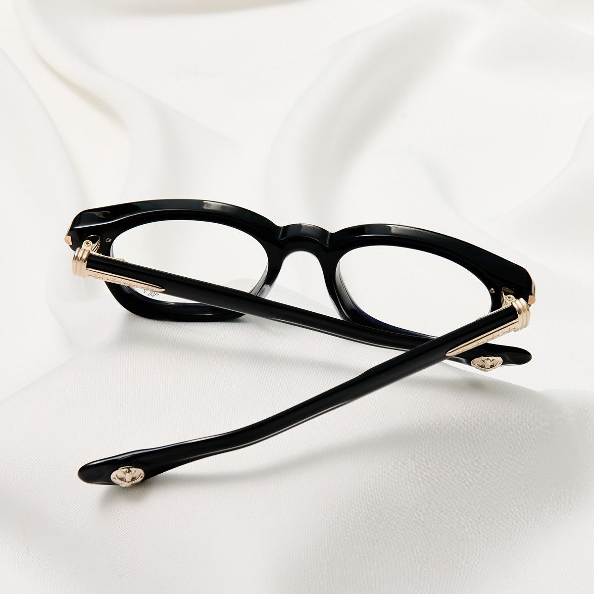 Chrome Hearts CHROME HEARTS DRIPPIN BLACK/18KGP GLASSES Size ONE SIZE - 7 Thumbnail