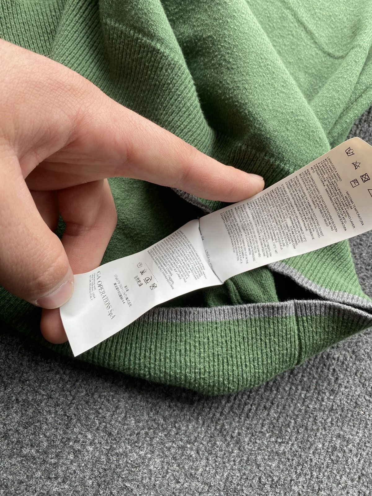 Armani 🔥Armani Jeans Pullover Sweater Green mens designer m rare Size US M / EU 48-50 / 2 - 3 Thumbnail