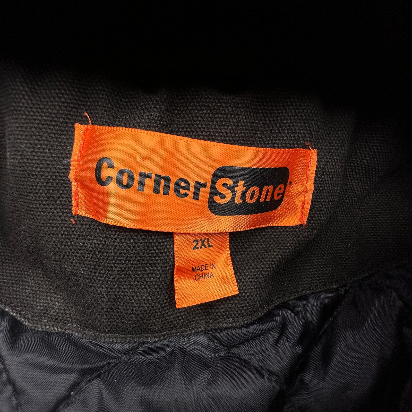 Other Corner Stone Duck Canvas Quilt Lined Work Jacket Mens 2XL Size US XXL / EU 58 / 5 - 3 Thumbnail