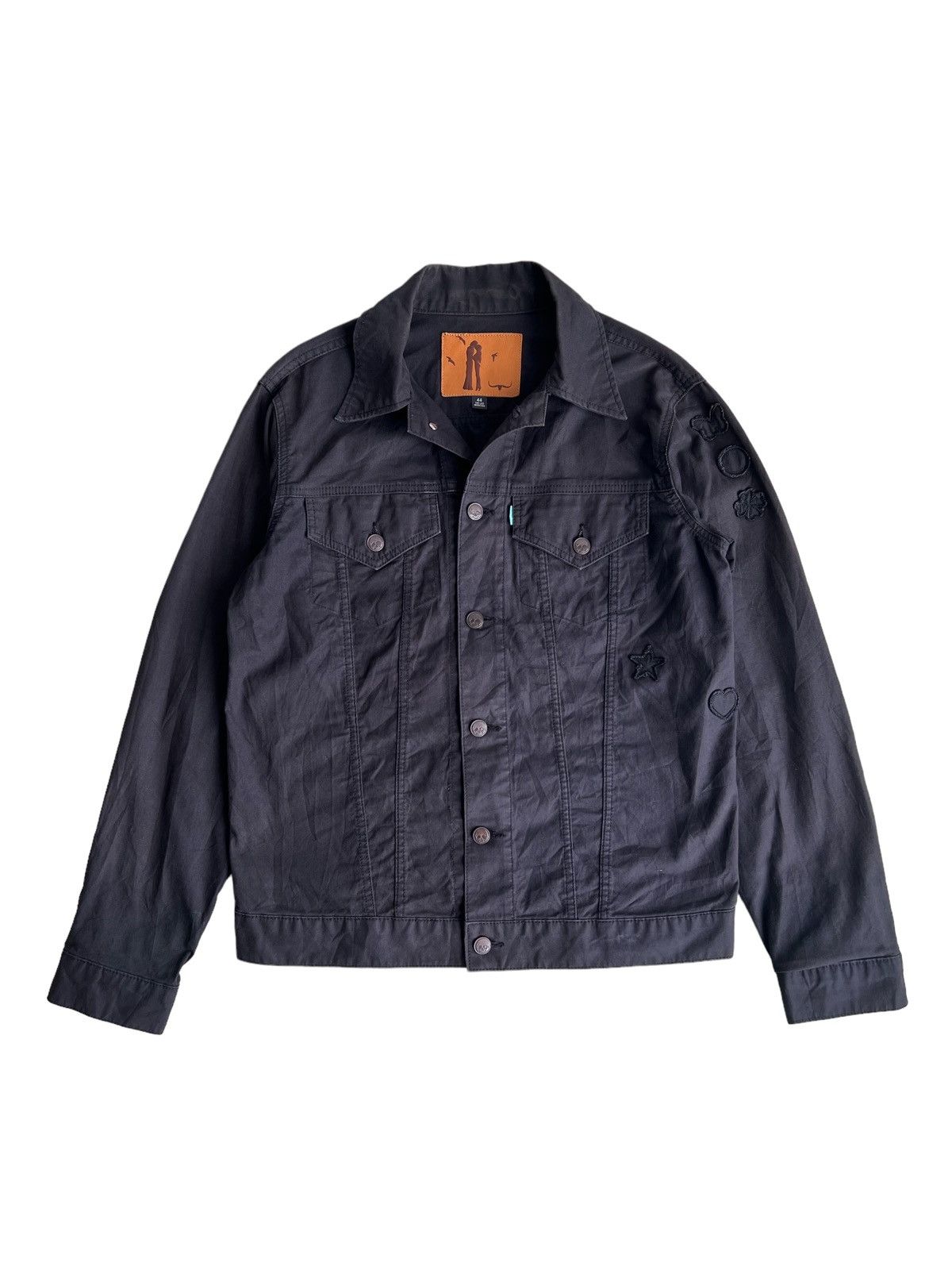 Lad Musician AW15 Lad Musician "True Love" 💀 Patch Trucker Type3 Jacket Size US M / EU 48-50 / 2 - 2 Thumbnail