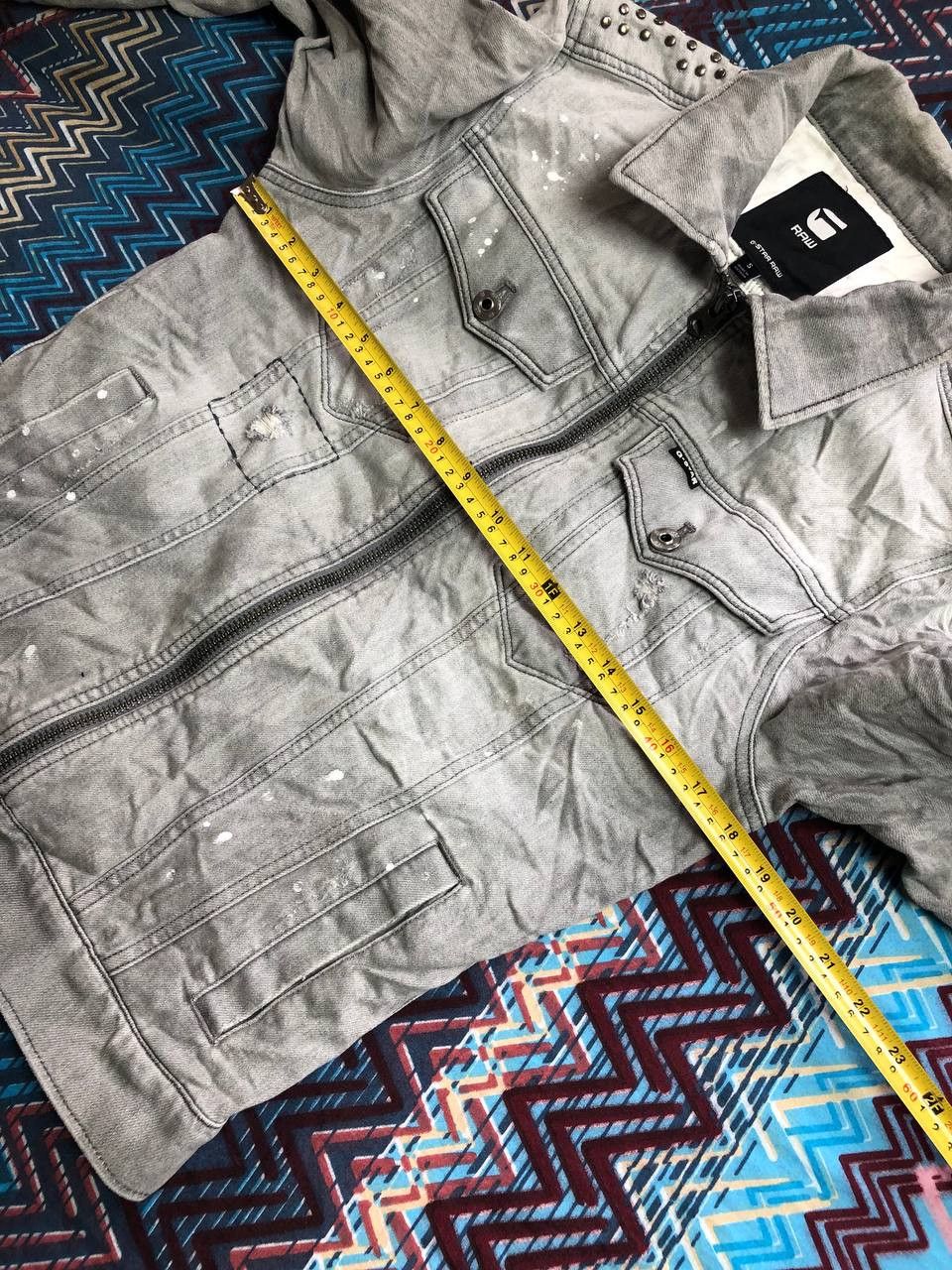 G-Star G-STAR RAW Racing Distressed Jacket Size US S / EU 44-46 / 1 - 16 Thumbnail