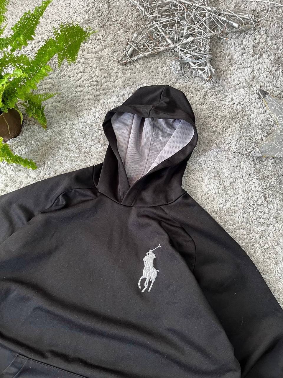 Polo Ralph Lauren × Vintage Polo Ralph Lauren Hoodie Streetwear Vintage Big Logo Rare Size US M / EU 48-50 / 2 - 3 Thumbnail
