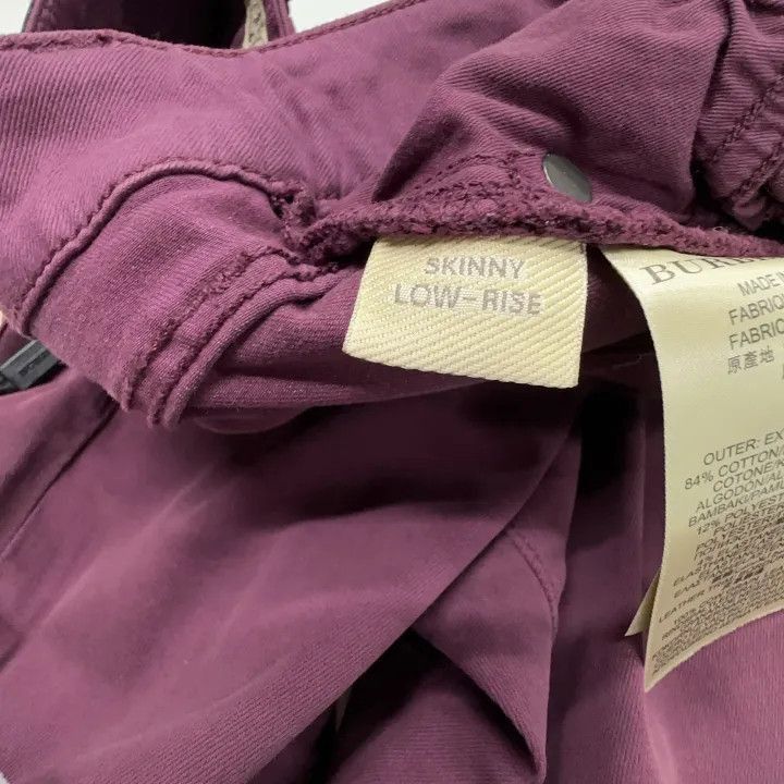 Burberry Burberry Burberry Dark Purple Casual Pants for Men-2507 Size US 27 - 4 Thumbnail